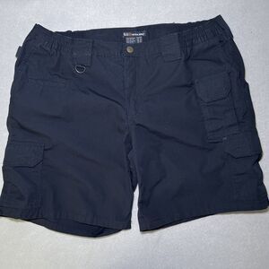 5.11 Women’s Tactical Shorts Size 18 Taclite Ripstop Navy Blue Style 63071